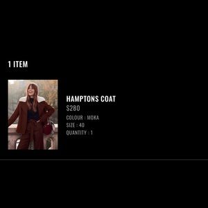 SÉZANE Hamptons Coat - MOKA